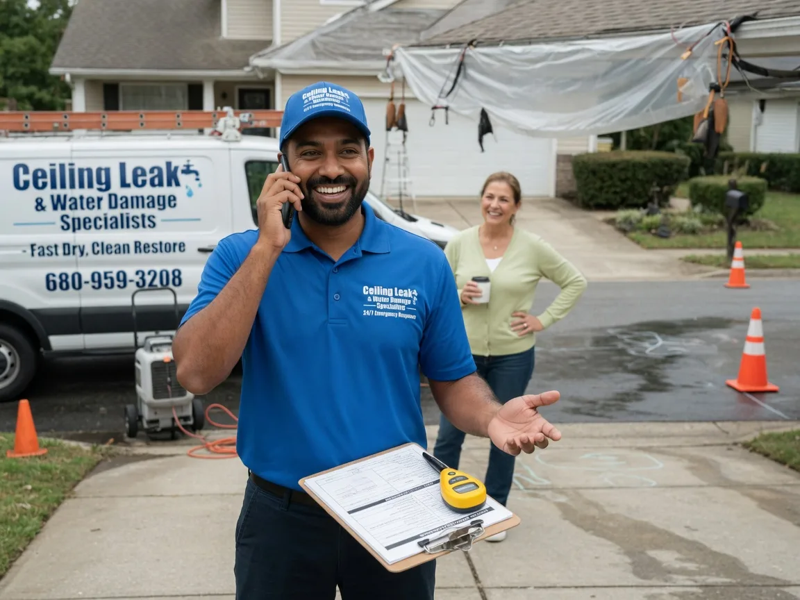 Ceiling Leak Cleanup Fort Covington, NY FAQs